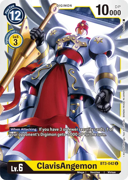 ClavisAngemon (BT3-042) card