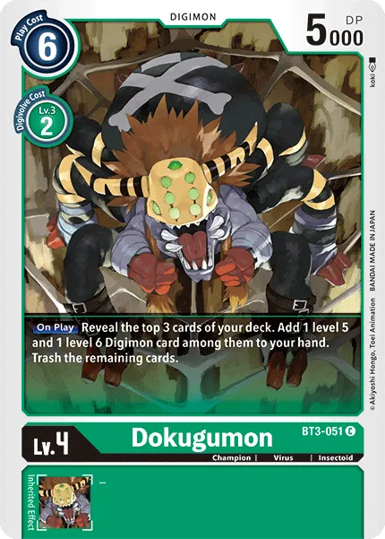 Dokugumon (BT3-051) card
