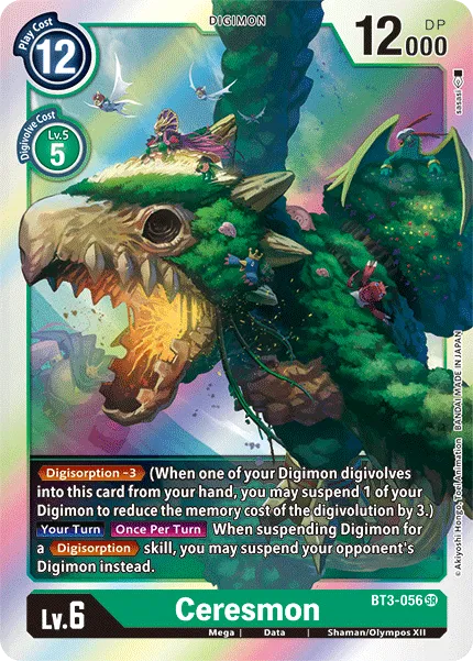 Ceresmon (BT3-056) card