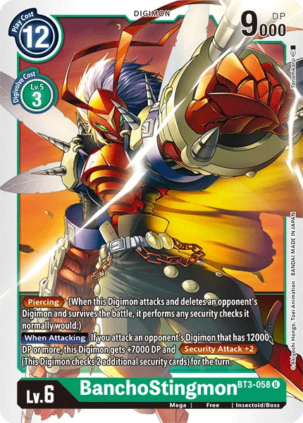 BanchoStingmon (BT3-058) card