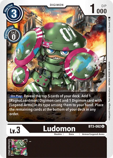 Ludomon (BT3-062) card
