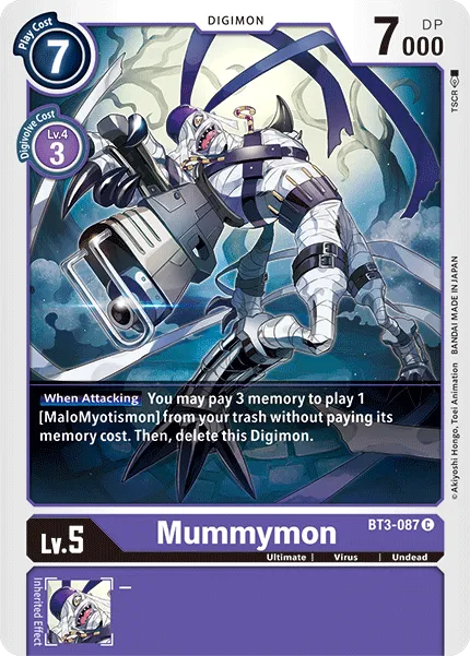 Mummymon (BT3-087) card