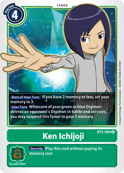 Ken Ichijoji (BT3-094) card