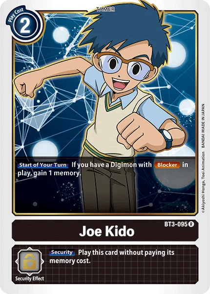 Joe Kido (BT3-095) card