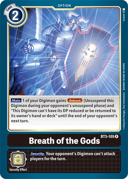 Breath of the Gods (BT3-105) card