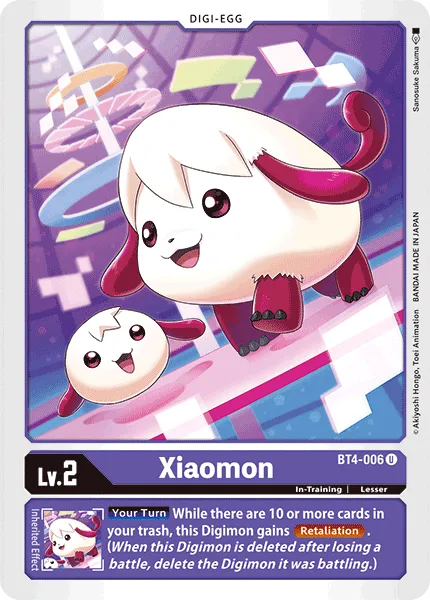 Xiaomon (BT4-006) card