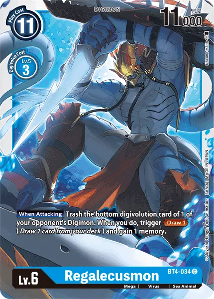 Regalecusmon (BT4-034) card