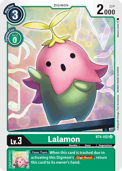 Lalamon (BT4-052) card