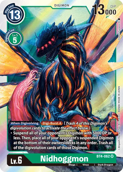 Nidhoggmon (BT4-062) card