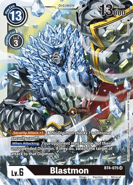 Blastmon (BT4-075) card
