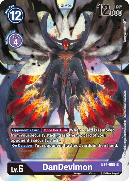 DanDevimon (BT4-088) card