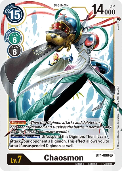 Chaosmon (BT4-090) card