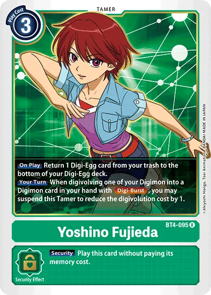 Yoshino Fujieda (BT4-095) card