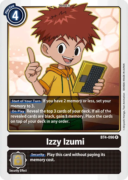Izzy Izumi (BT4-096) card