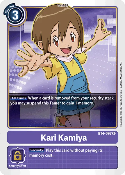 Kari Kamiya (BT4-097) card
