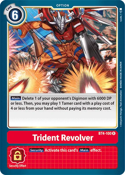 Trident Revolver (BT4-100) card