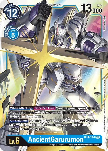 AncientGarurumon (BT4-114) card