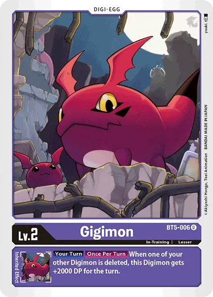 Gigimon (BT5-006) card