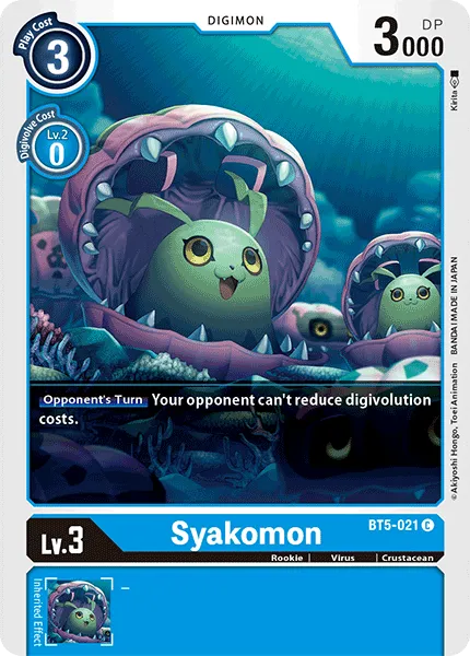 Syakomon (BT5-021) card