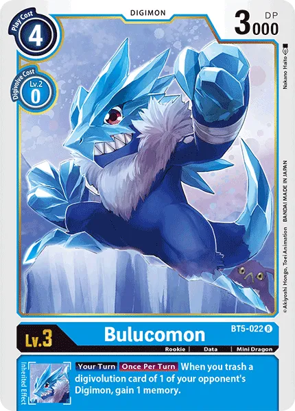 Bulucomon (BT5-022) card