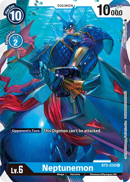 Neptunemon (BT5-030) card