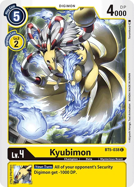 Kyubimon (BT5-038) card
