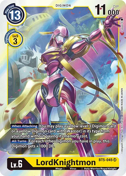 LordKnightmon (BT5-045) card