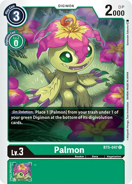 Palmon (BT5-047) card