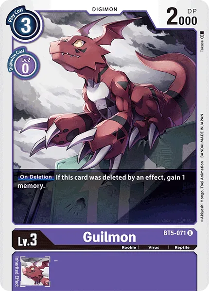 Guilmon (BT5-071) card