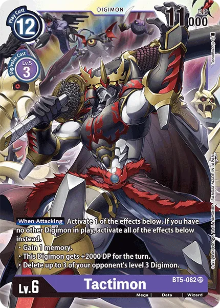Tactimon (BT5-082) card