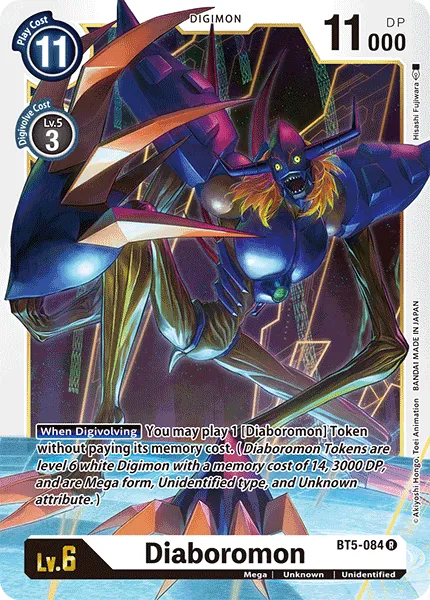 Diaboromon (BT5-084) card
