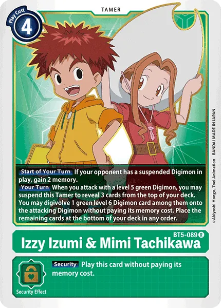 Izzy Izumi & Mimi Tachikawa (BT5-089) card