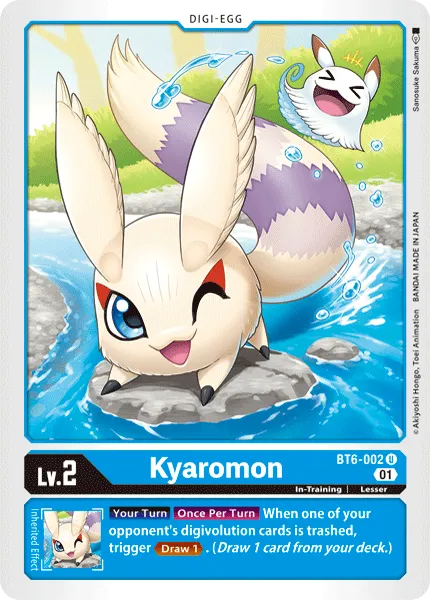 Kyaromon (BT6-002) card
