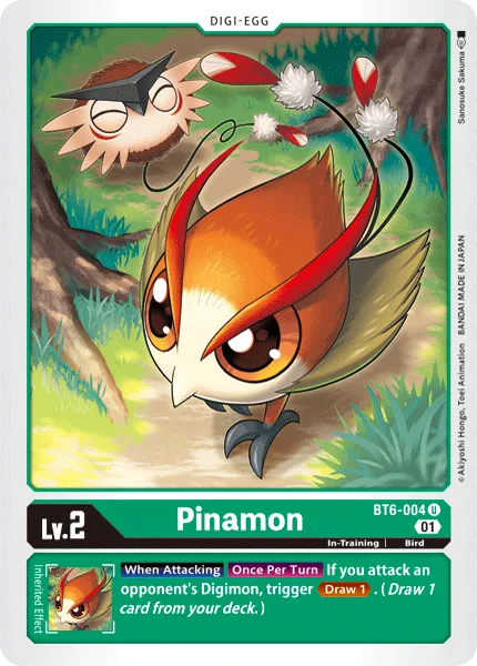 Pinamon (BT6-004) card