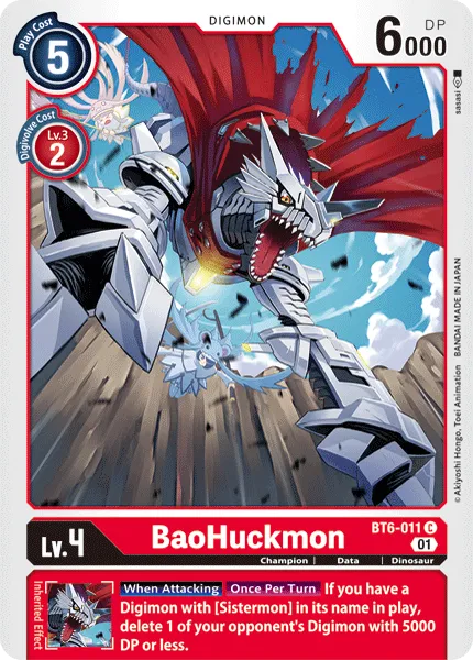 BaoHuckmon (BT6-011) card