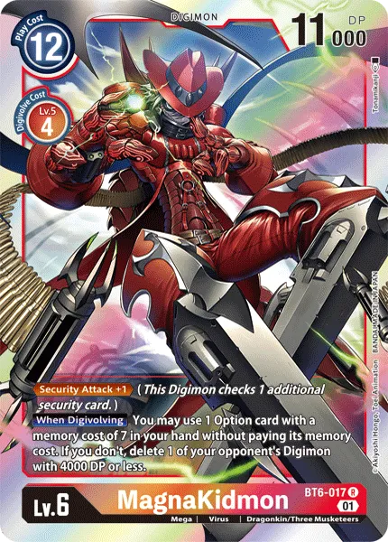 MagnaKidmon (BT6-017) card