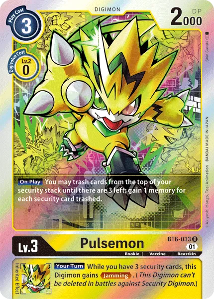 Pulsemon (BT6-033) card