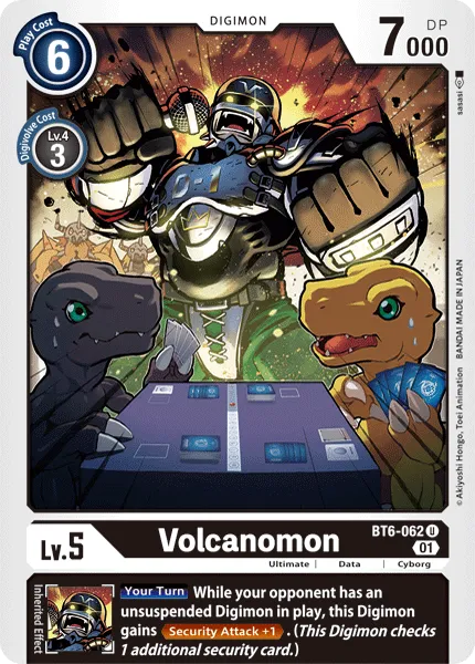 Volcanomon (BT6-062) card