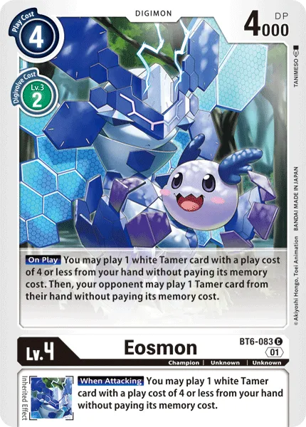 Eosmon (BT6-083) card