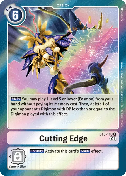 Cutting Edge (BT6-110) card