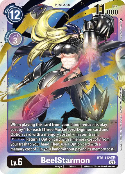 BeelStarmon (BT6-112) card