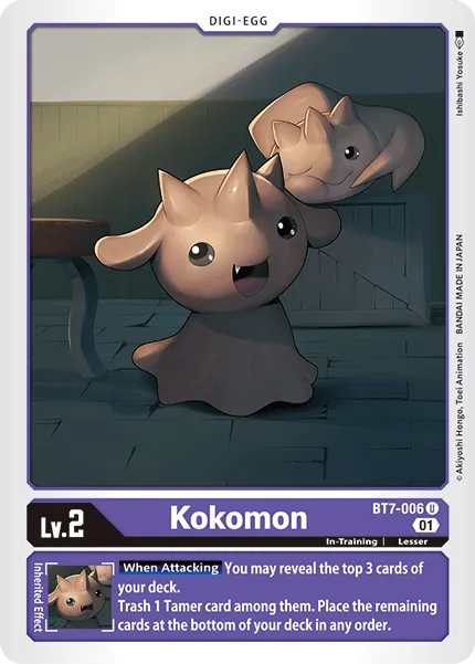 Kokomon (BT7-006) card