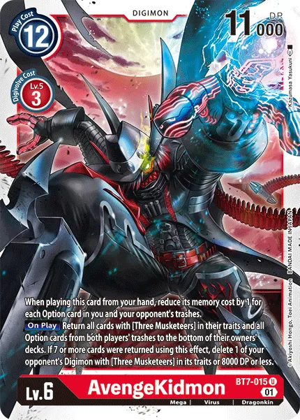 AvengeKidmon (BT7-015) card