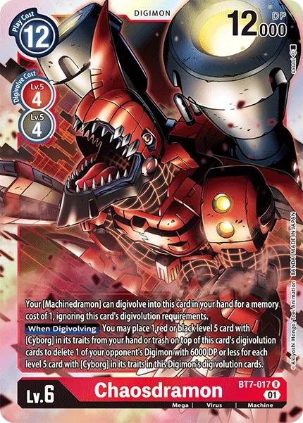 Chaosdramon (BT7-017) card