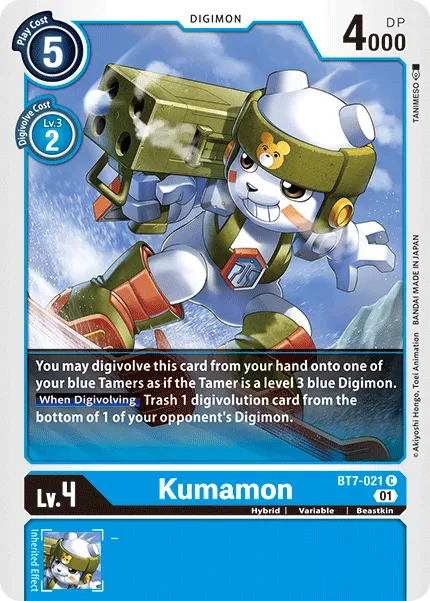 Kumamon (BT7-021) card