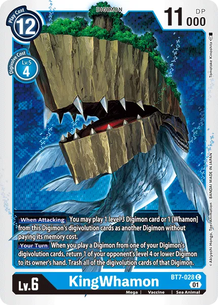 KingWhamon (BT7-028) card