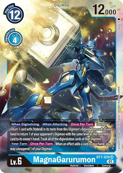 MagnaGarurumon (BT7-029) card