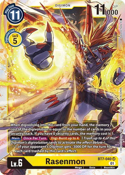 Rasenmon (BT7-040) card