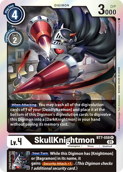 SkullKnightmon (BT7-058) card