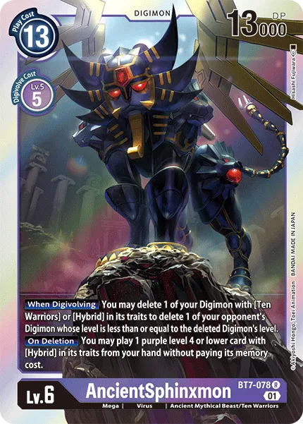 AncientSphinxmon (BT7-078) card
